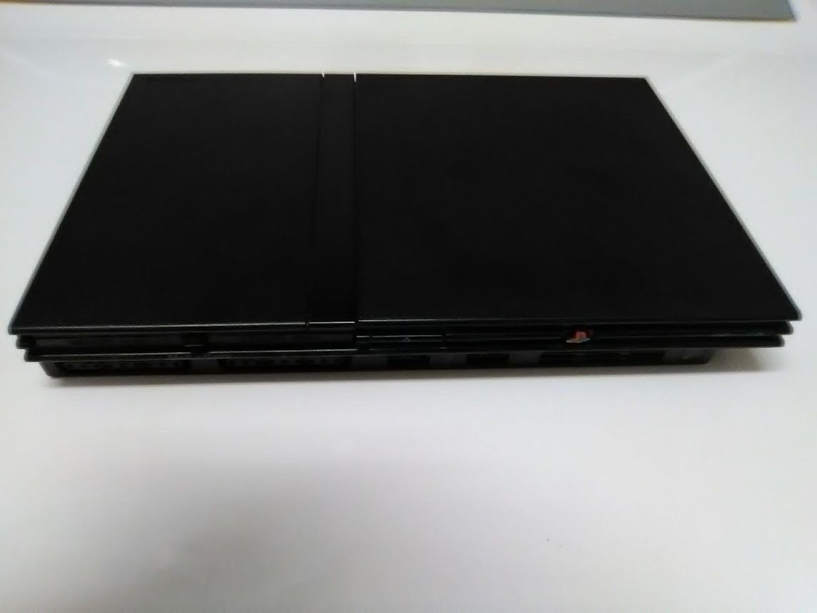 Play Station 2 Slim Console Black Gaming System N534196