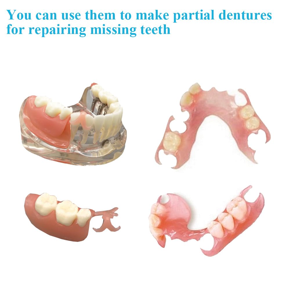DIY Denture Making Kit with Tool Kit and Temporary Teeth Q6961