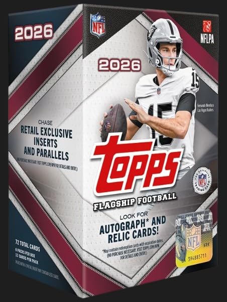 ToppsFlagship Football Card Blaster Box Z60028