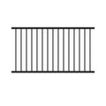 Aluminum Textured Black Line Rail Kit V80695