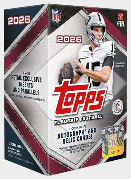 ToppsFlagship Football Card Blaster Box Z60028