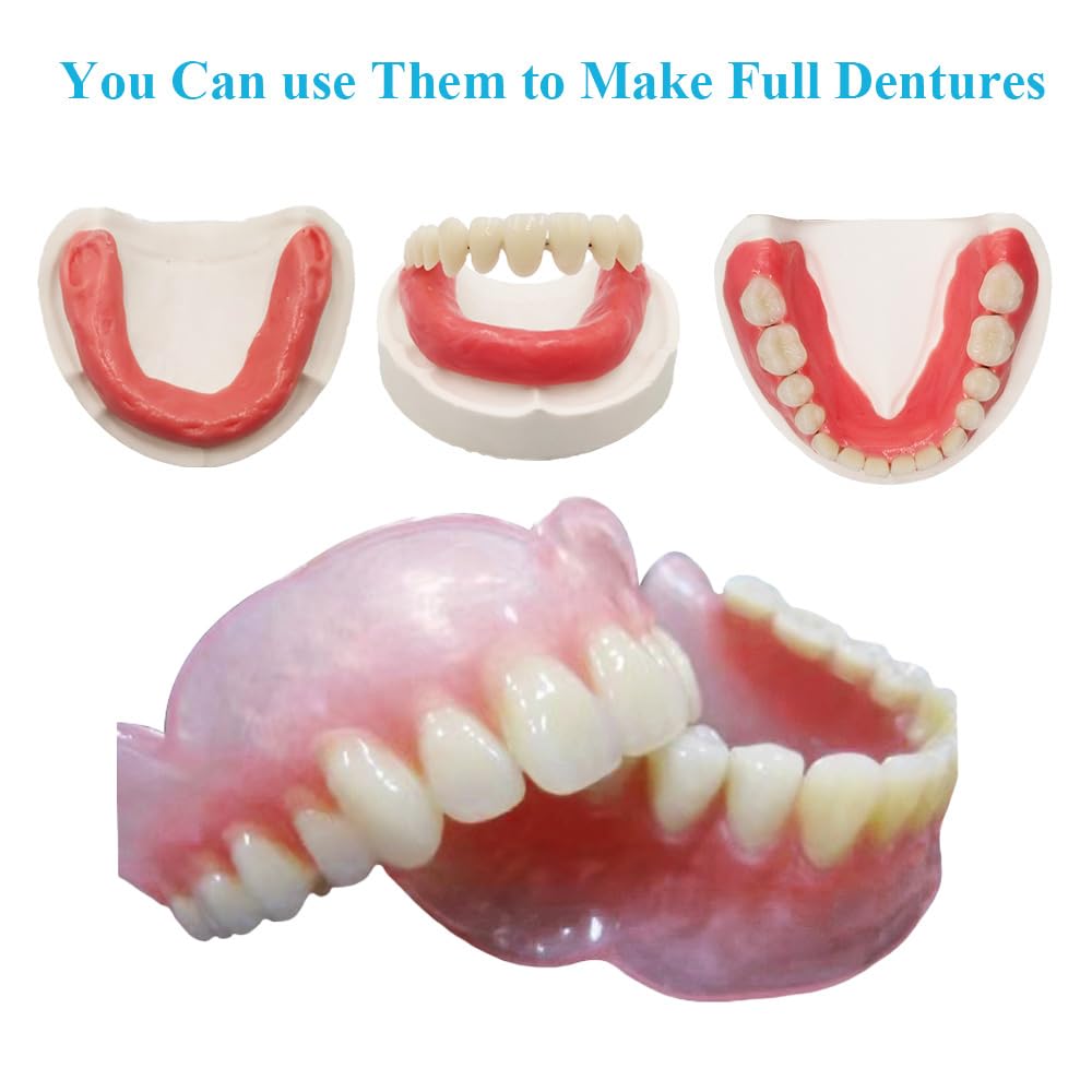 DIY Denture Making Kit with Tool Kit and Temporary Teeth Q6961