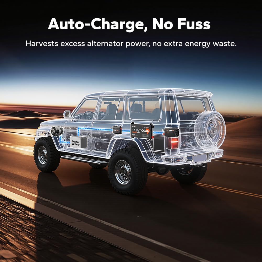 12V 100Ah Self-Heating LiFePO4 Battery Z31935