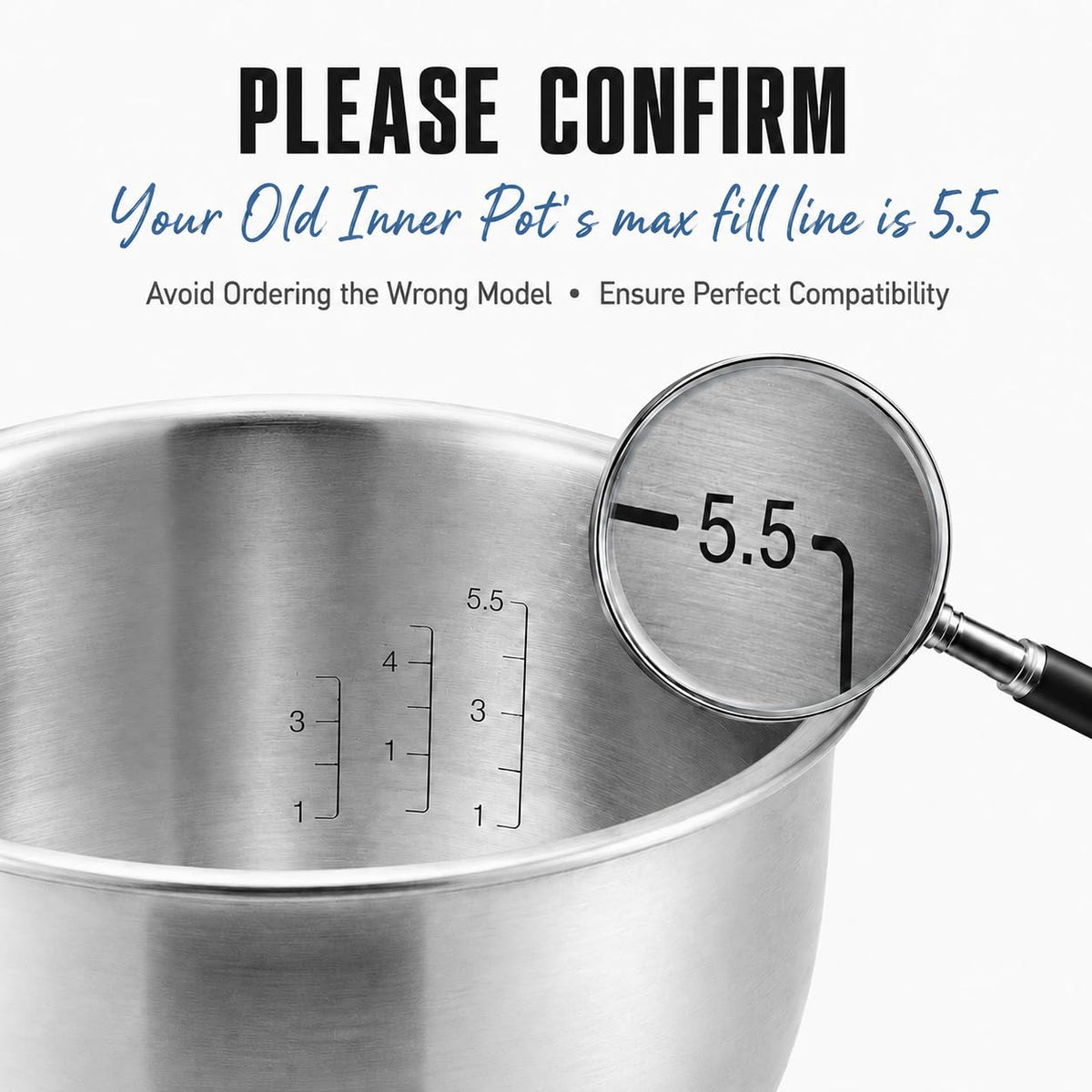316 Stainless Steel Rice Cooker Pot M747310