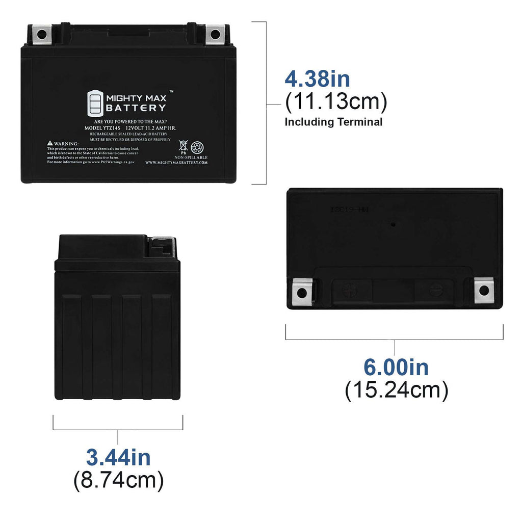 12V GEL and AGM Motorcycle Batteries V13763