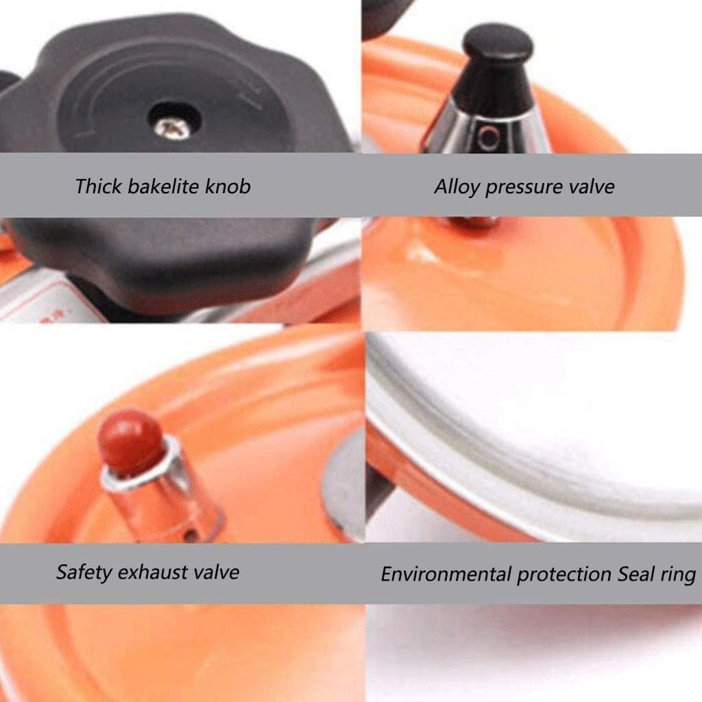 2L 3L Aluminum Alloy Pressure Cooker Cookware B6213