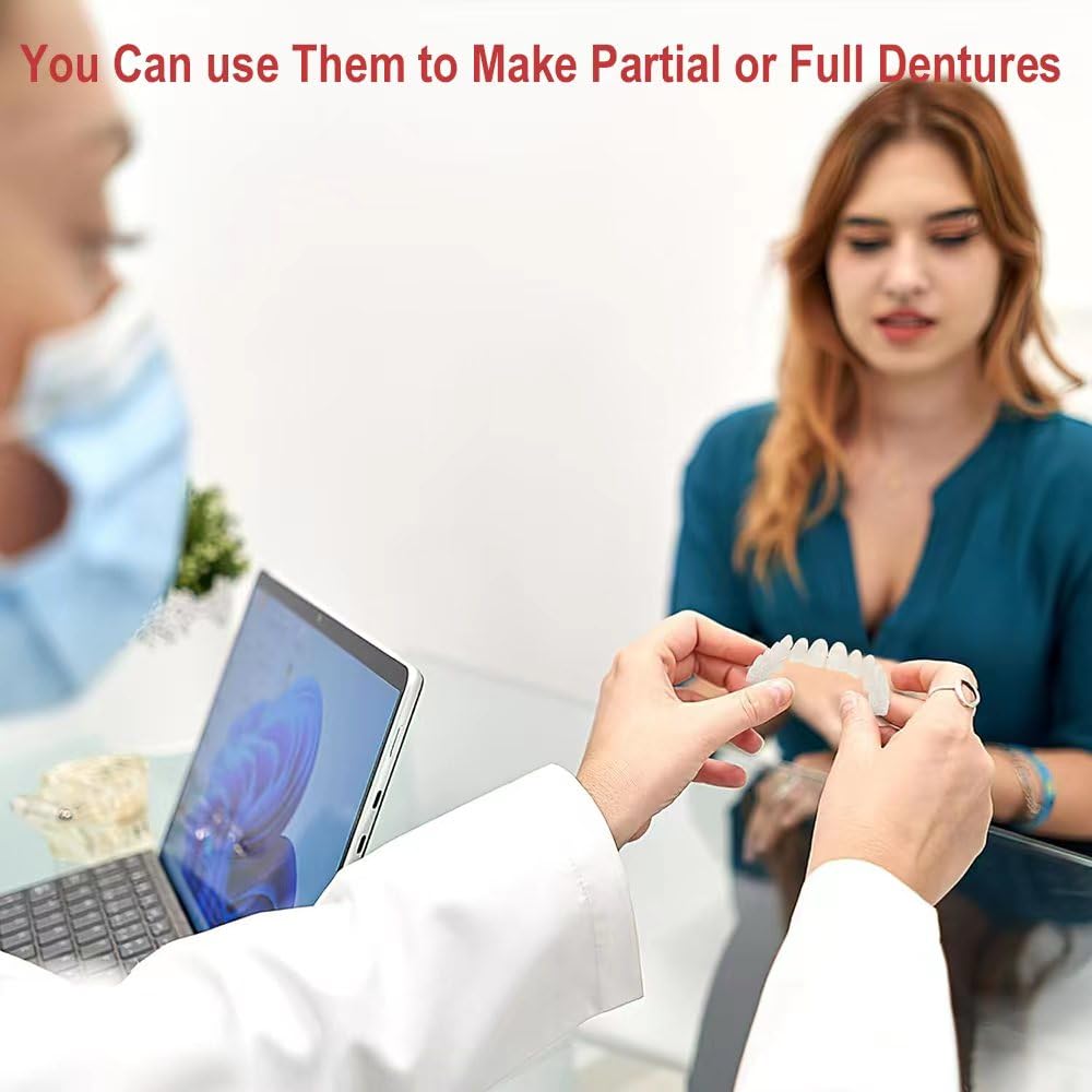 DIY Denture Making Kit with Tool Kit and Temporary Teeth Q6961