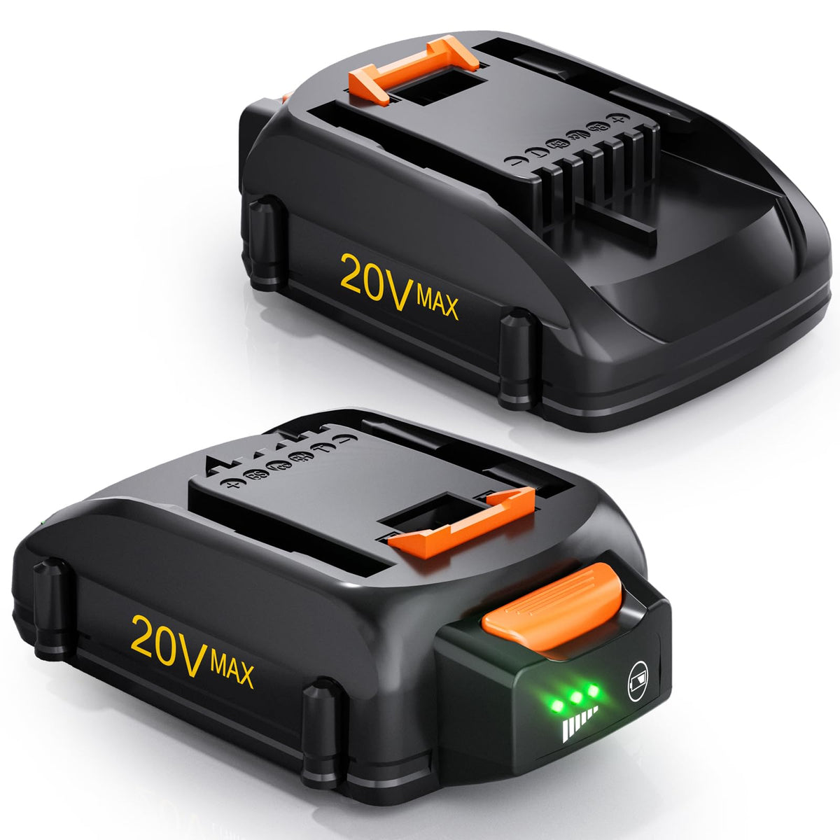 2-Pack 4.0Ah Replacement 20V Battery D129