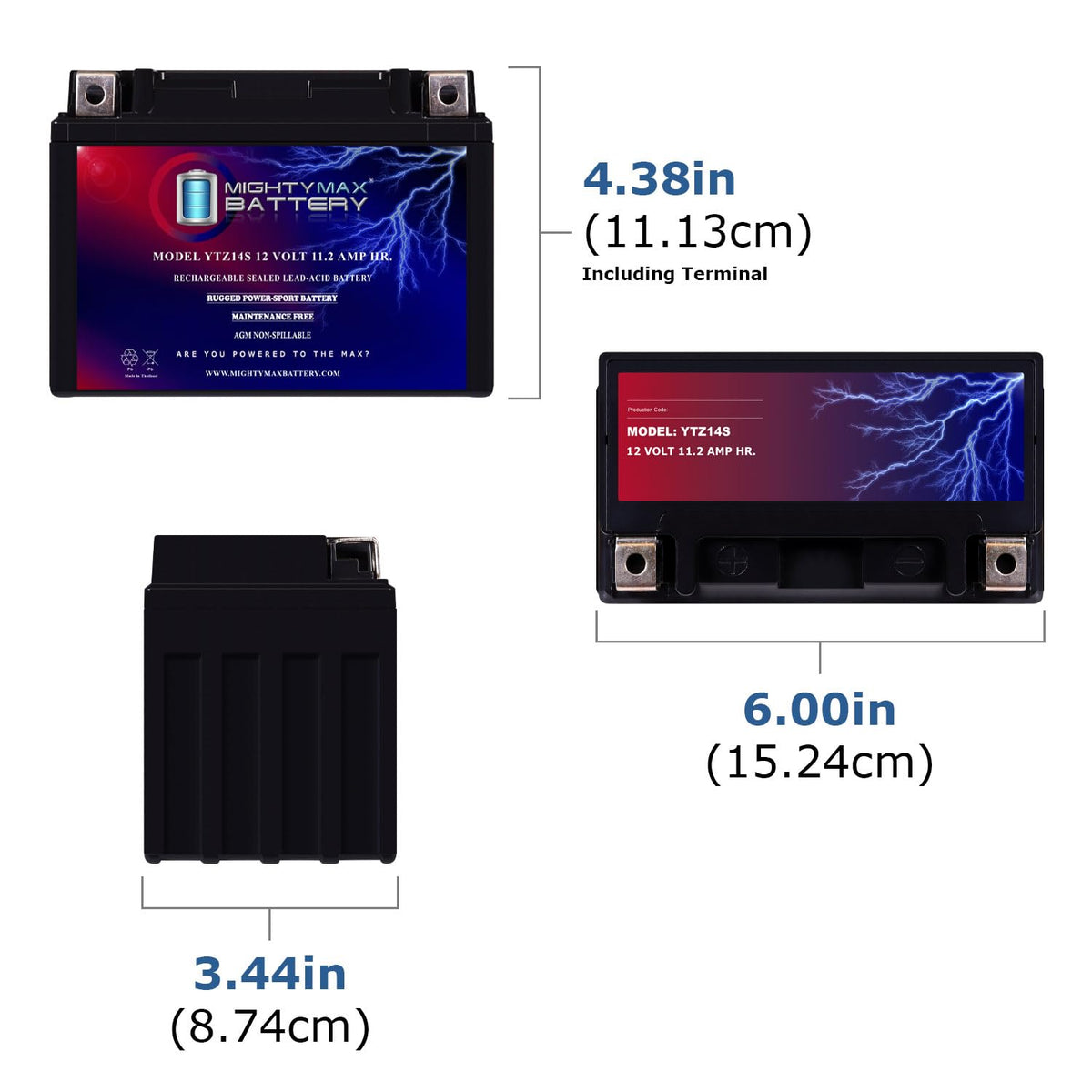 12V 11.2Ah Replacement Battery E202