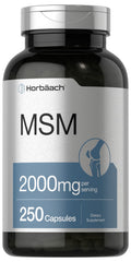 MSM Methylsulfonylmethane 2000mg 250 Capsules T1779