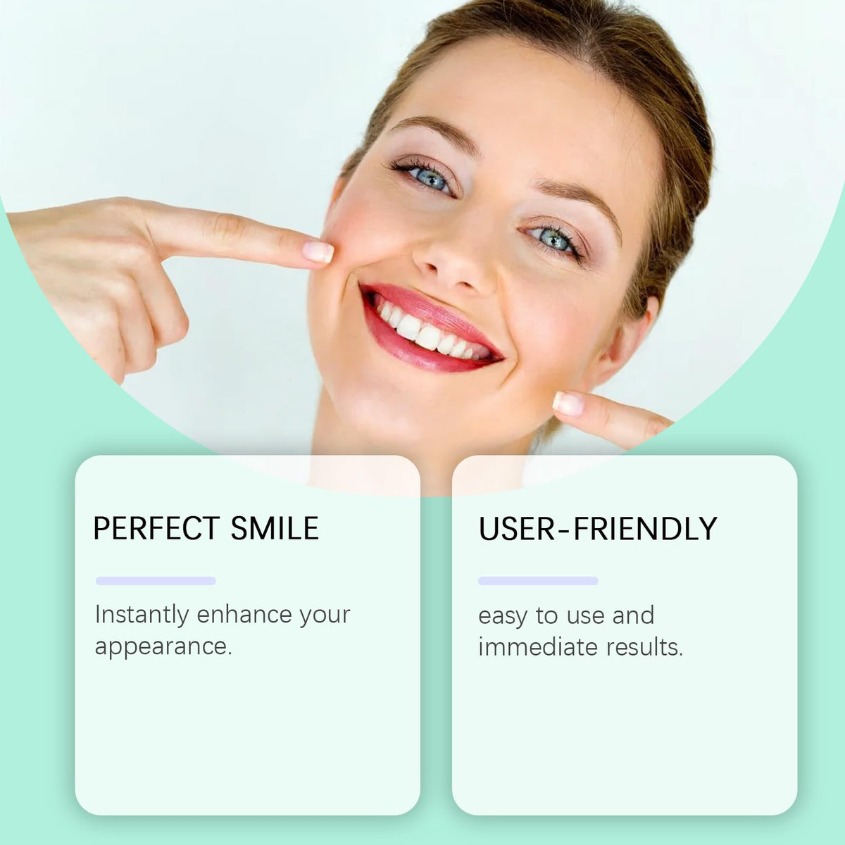 Silicone Veneers Upper & Lower Set X519184