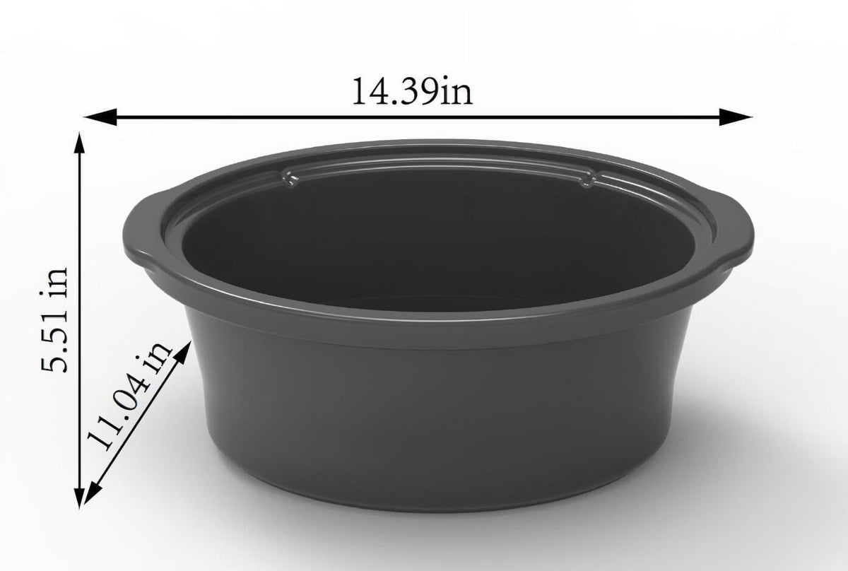 6 Quart Stainless Steel Slow Cooker M80457