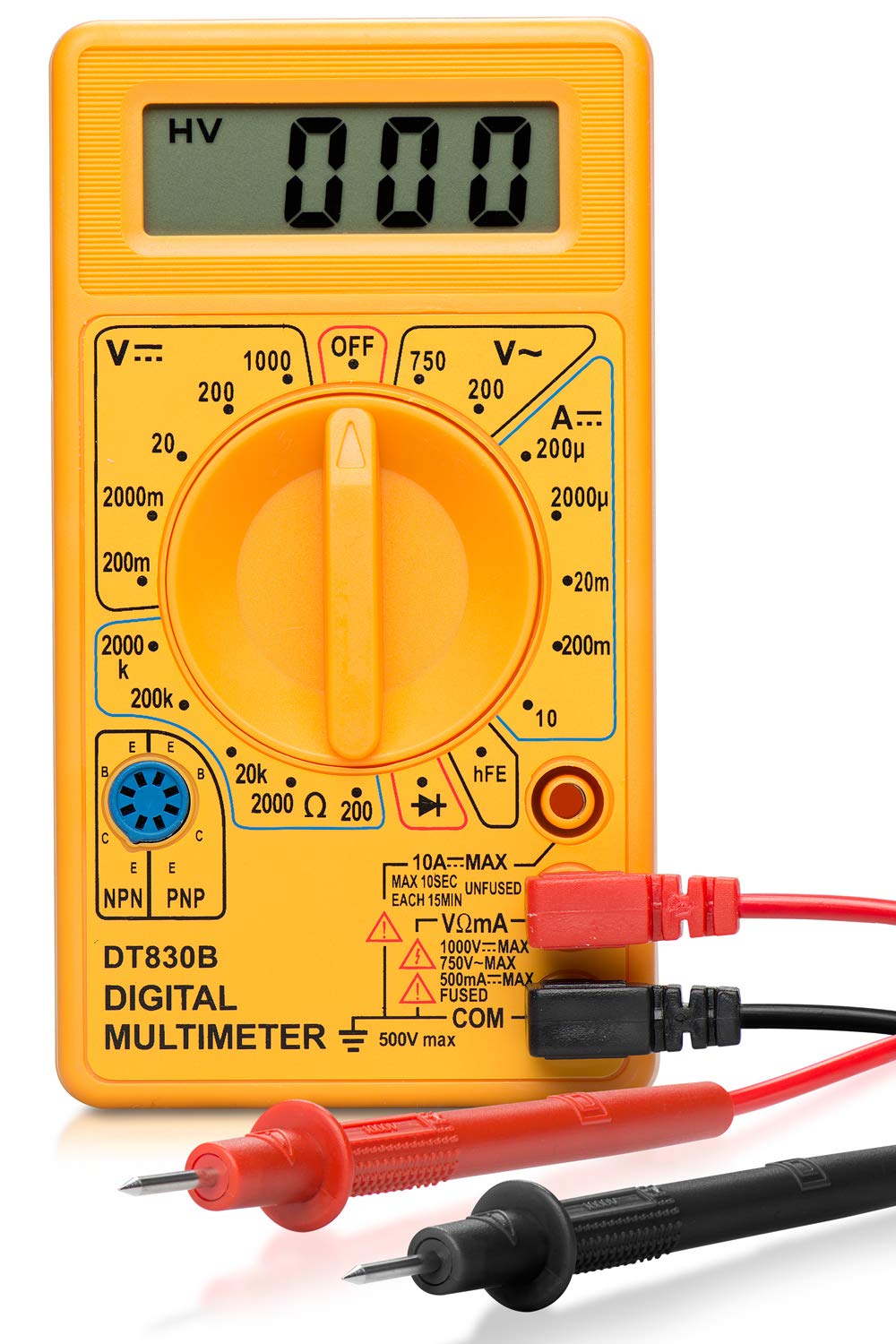 Digital Multimeter Diode & Transistor Tester Q696