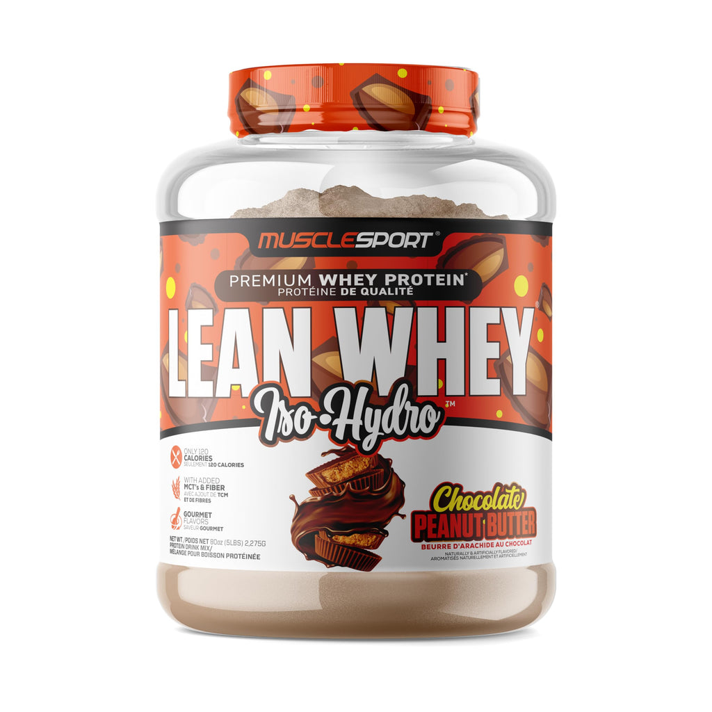 Whey Protein Isolate Powder 5lb Chocolate Peanut Butter V863