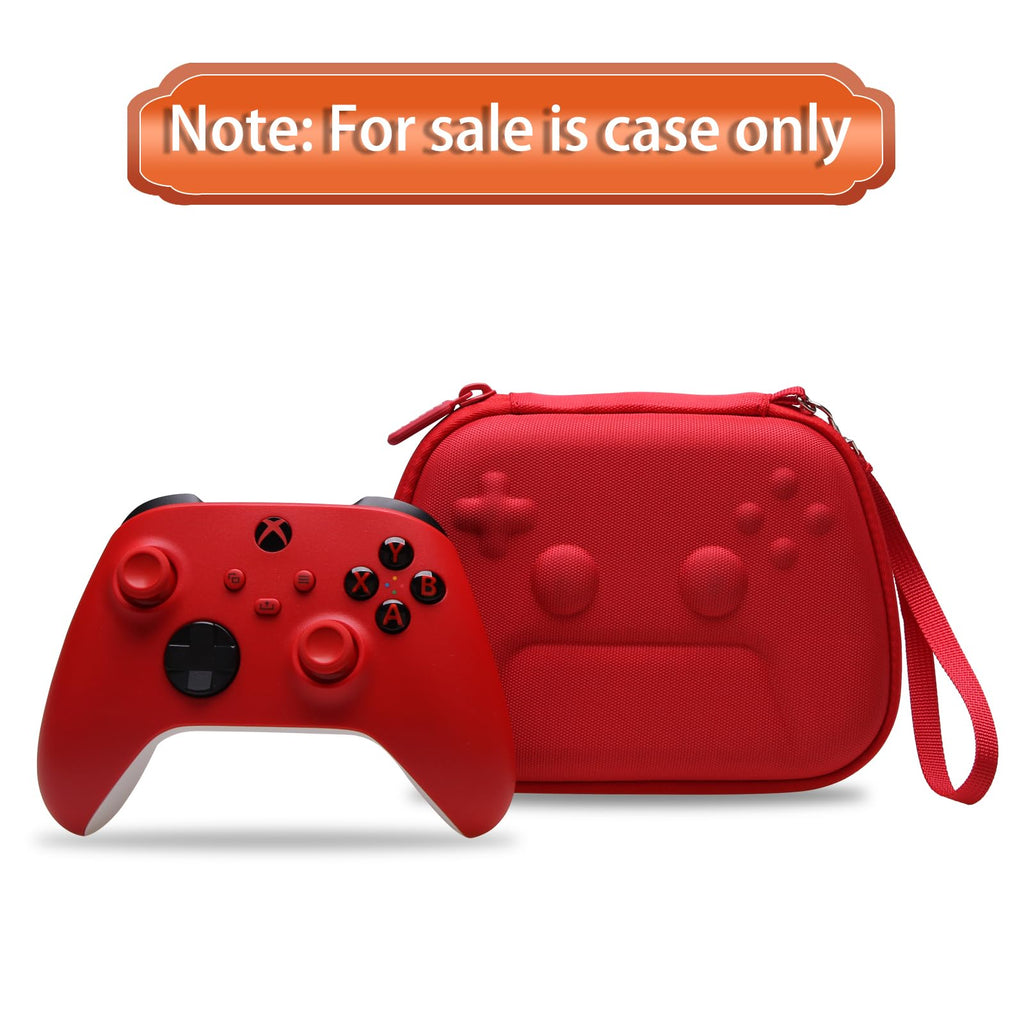 Black Red Gaming Console Case and Controller Case X2677