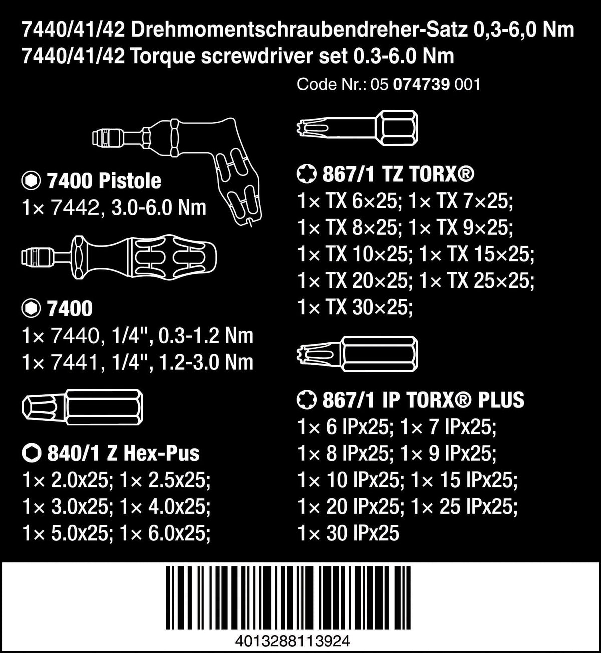 27 Pc Torque Screwdriver Set N665