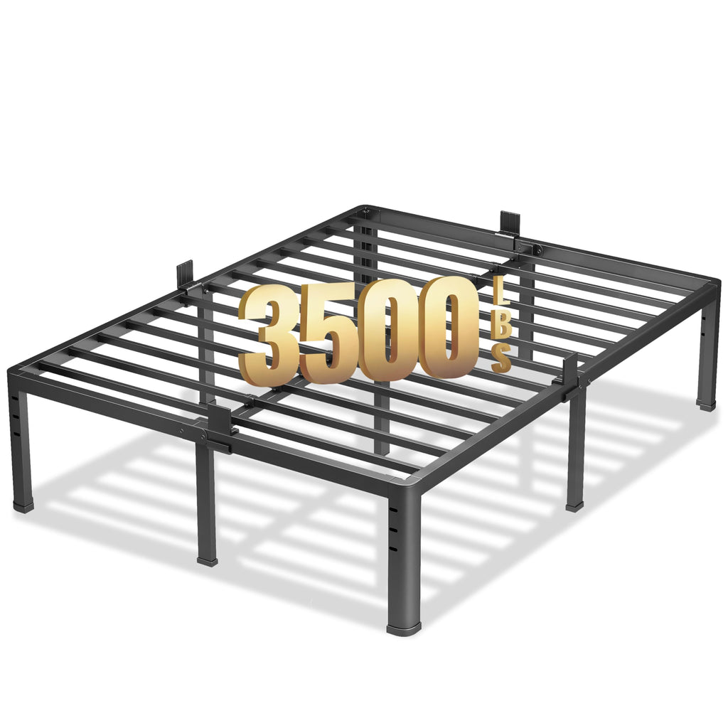 18 Inch Queen Size Metal Platform Bed Frame P232