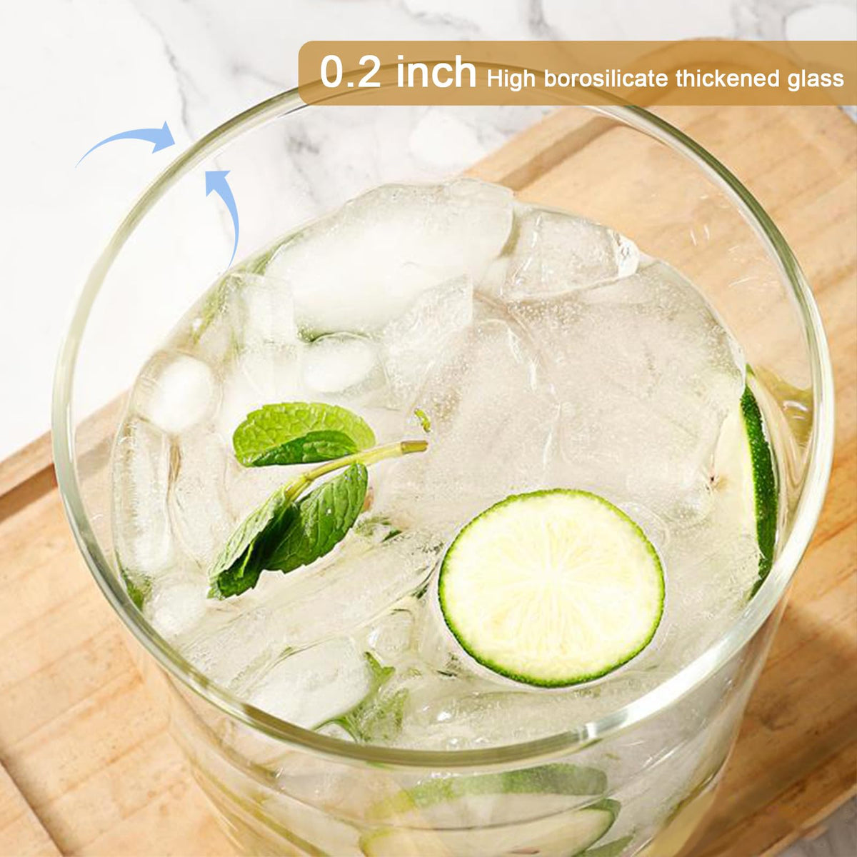 3 Gallon Glass Drink Dispenser with Spigot O67618