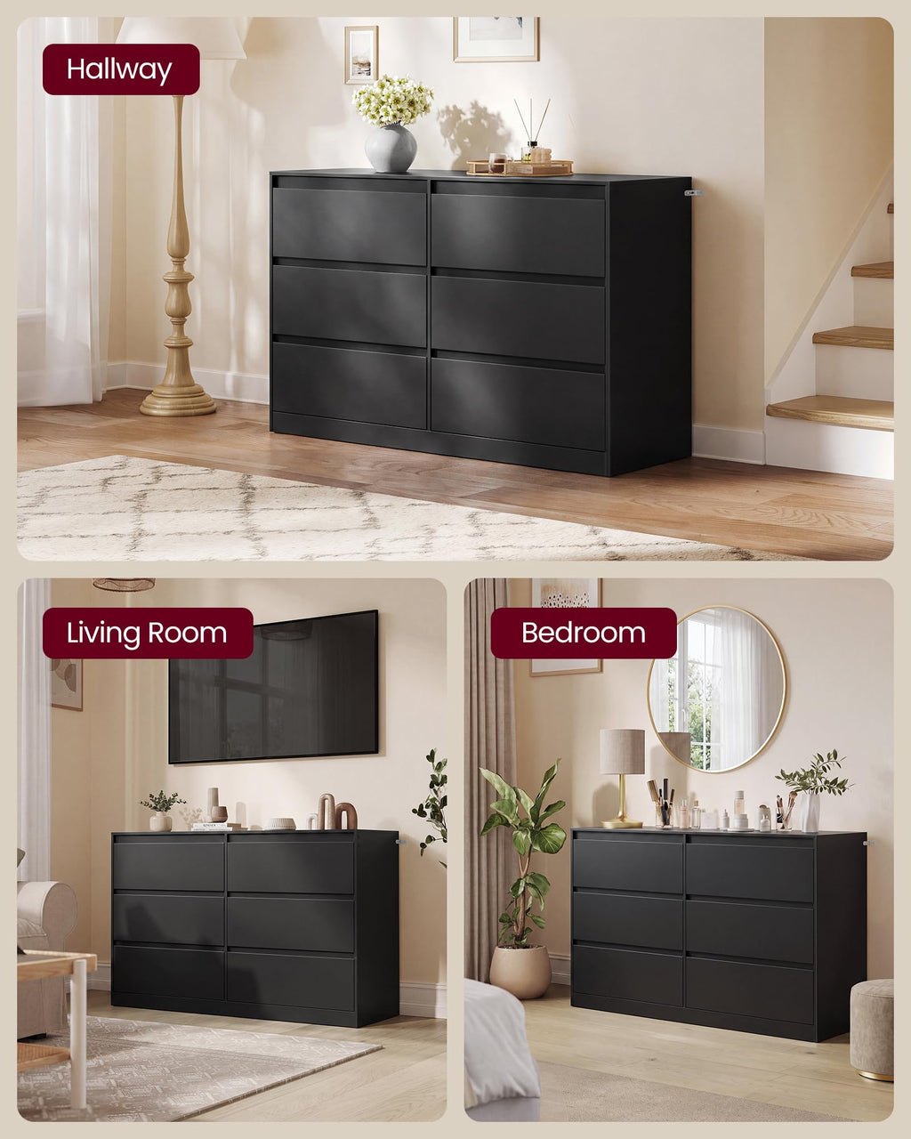 6 Drawer Dresser F71273