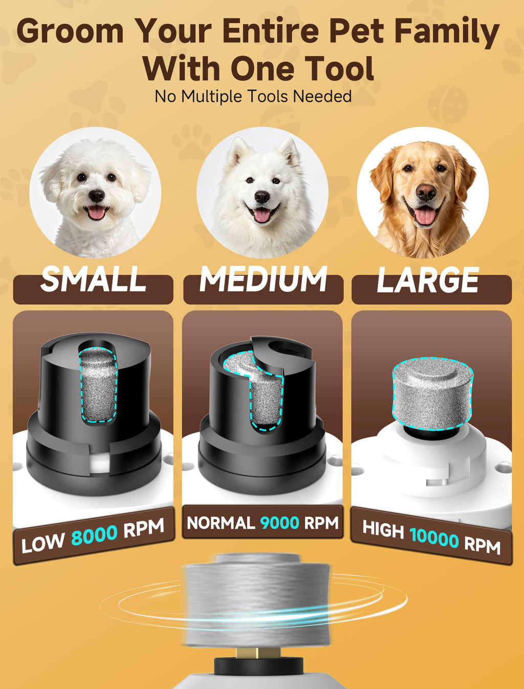 Dog Nail Grinder & Squeaky Duck Dog Toy V110514