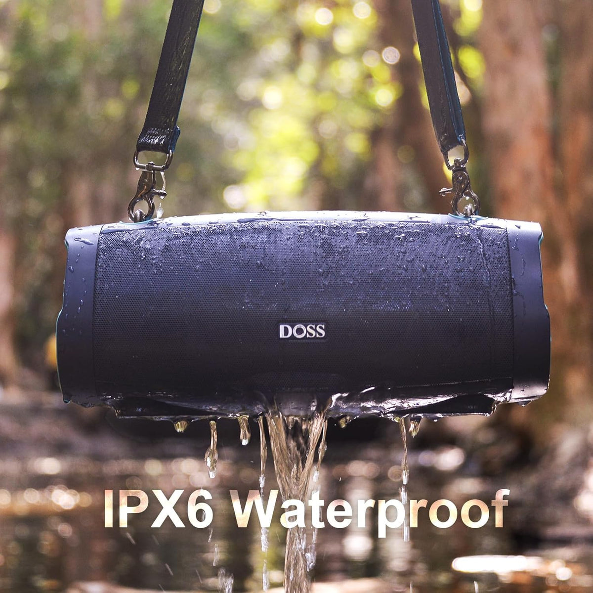 Wireless Bluetooth Speaker, IPX6 Waterproof Y9709