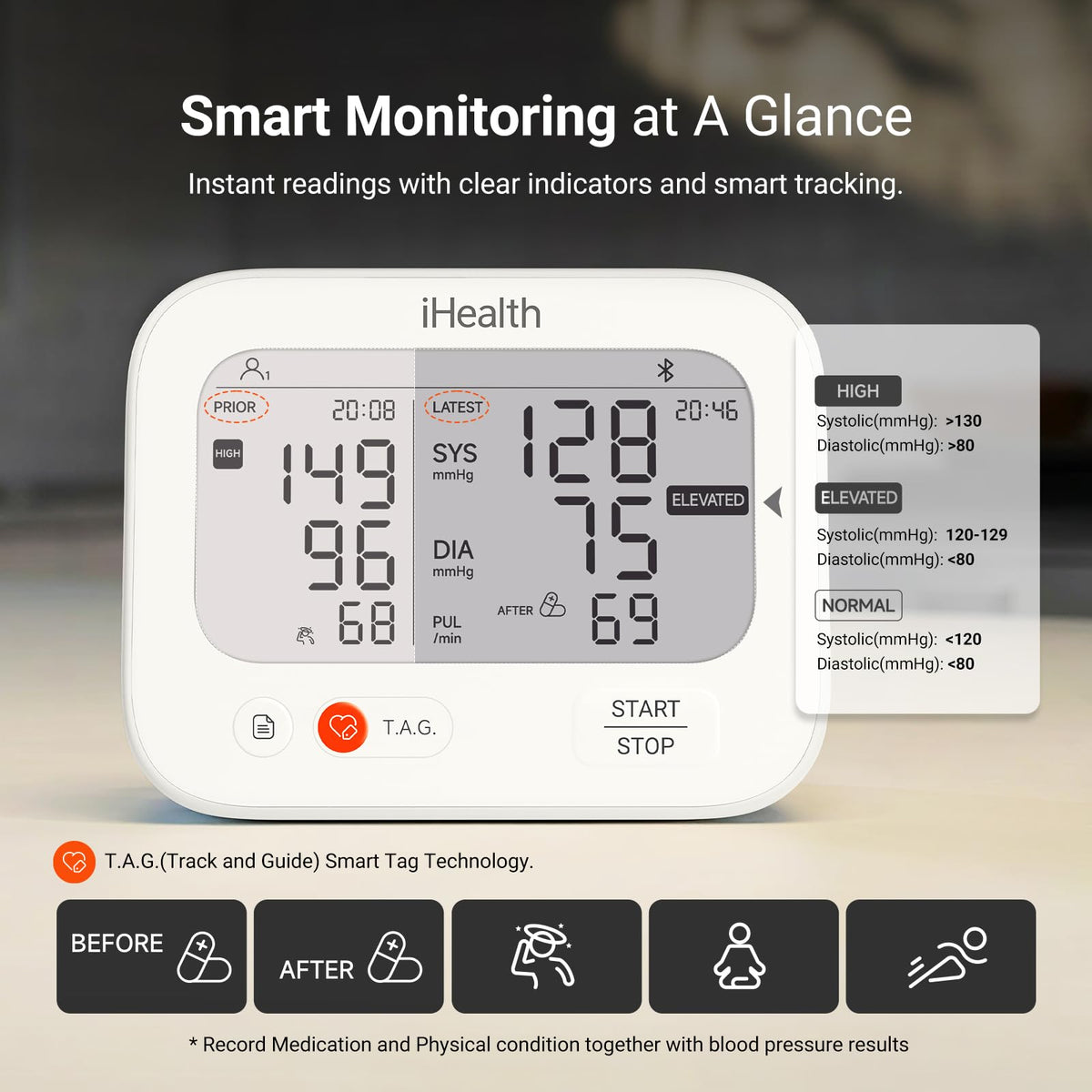 Rechargeable Blood Pressure Monitor F97067