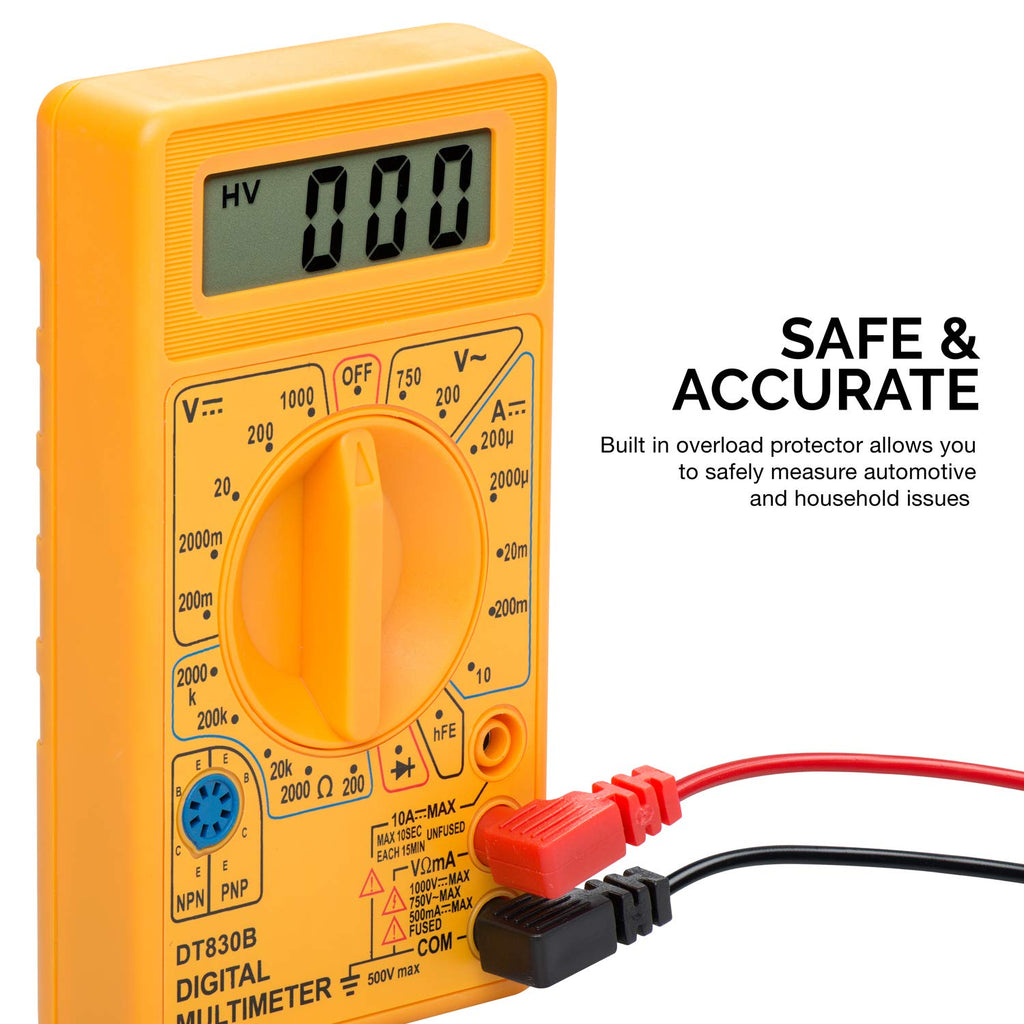 Digital Multimeter Diode & Transistor Tester Q696