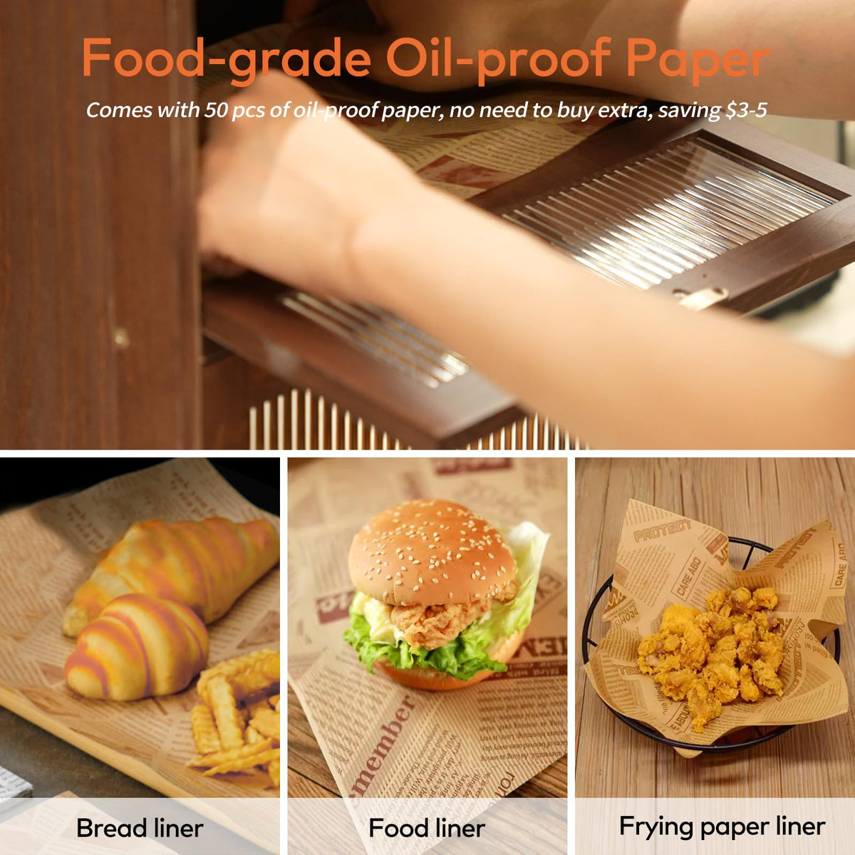 Wood Bread Box with Cutlery Drawer I2008
