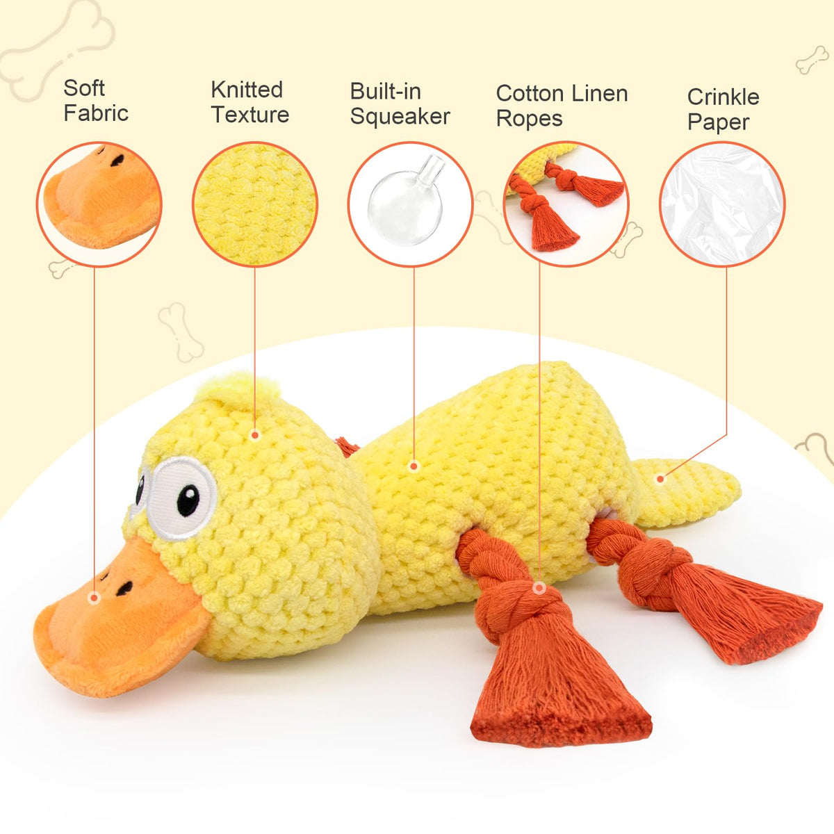 Dog Nail Grinder & Squeaky Duck Dog Toy V110514