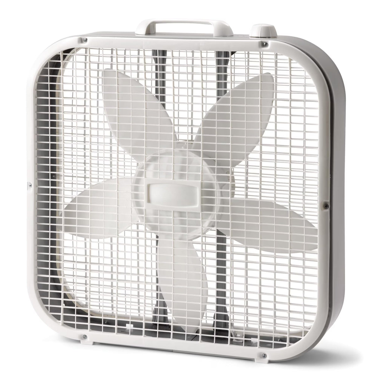 20 Inch 3 Speed White Box Fan A64458