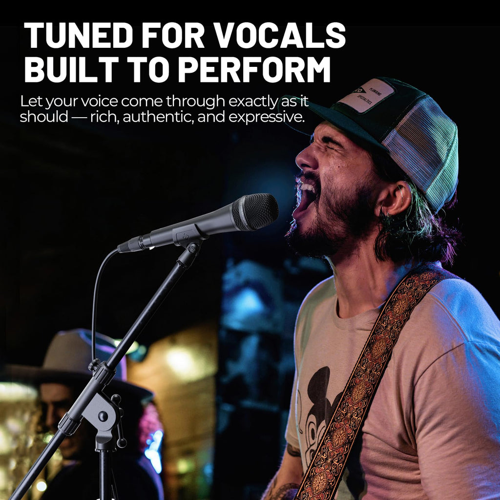 Supercardioid Dynamic Vocal Microphone with XLR Cable I633