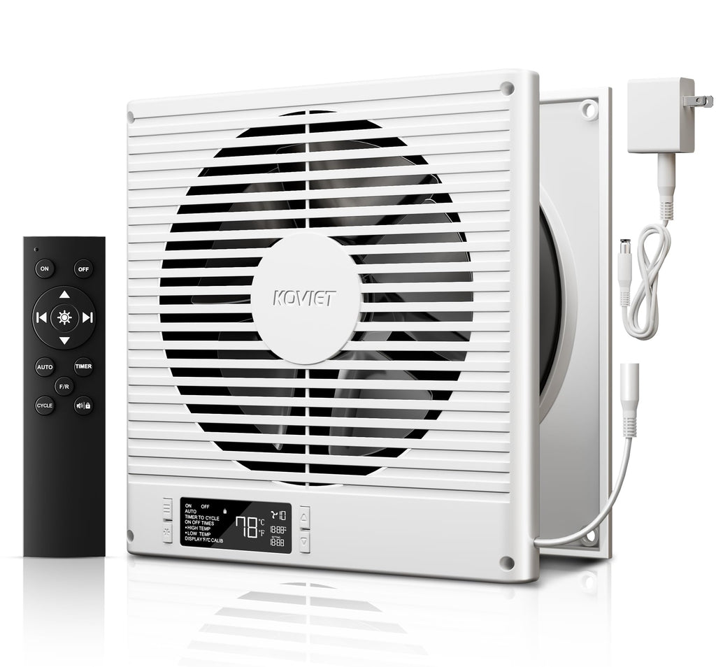 8" Room to Room Ventilation Fan with Remote V8369