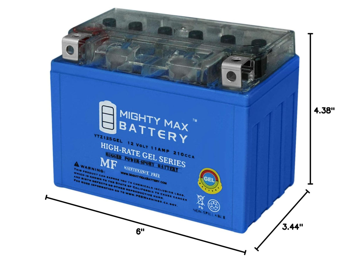 12V GEL and AGM Motorcycle Batteries V13763