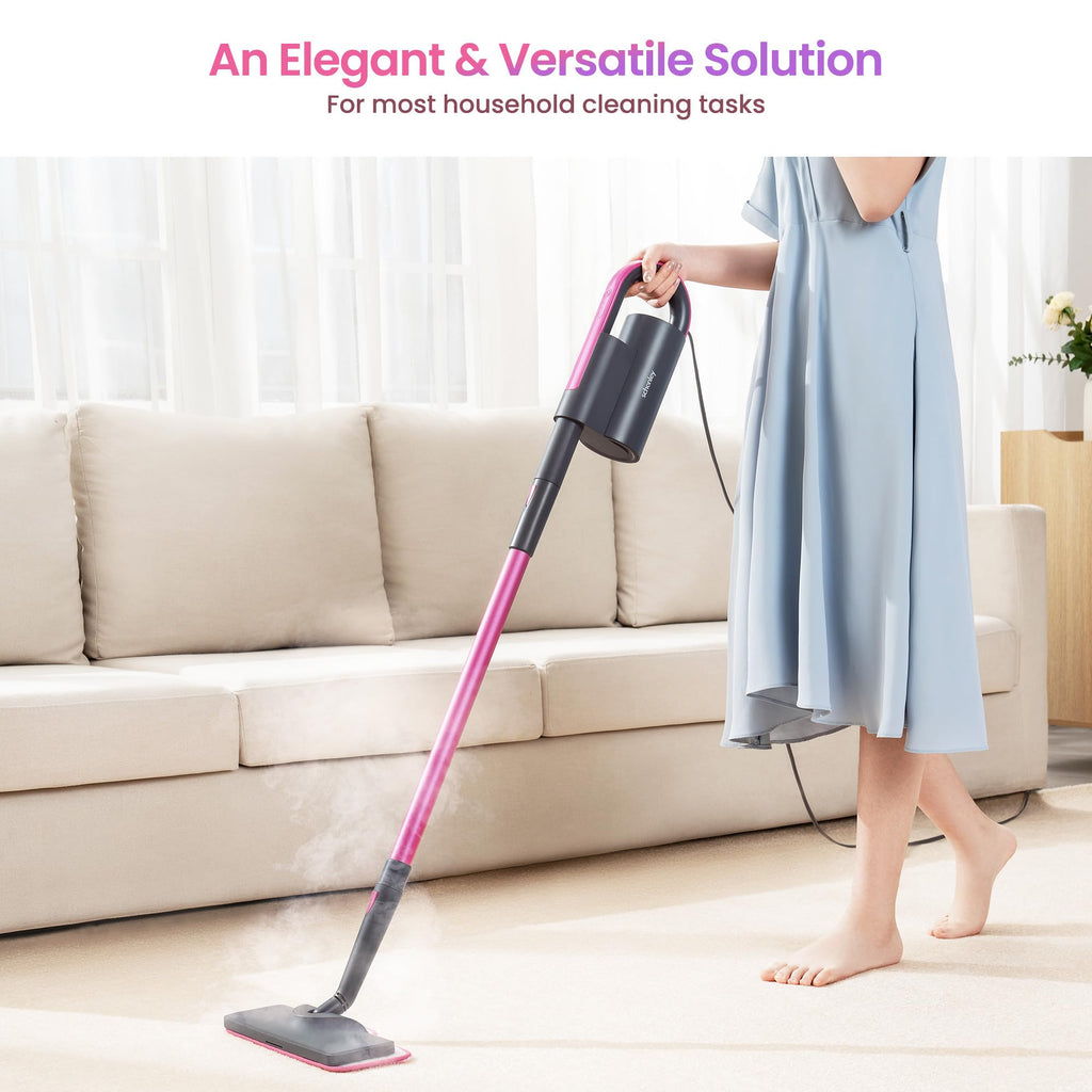 Steam Mop Cleaner, Detachable Handheld Steamer G905