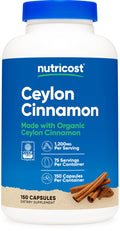 Cinnamon 1,200mg 150 Capsules S91725