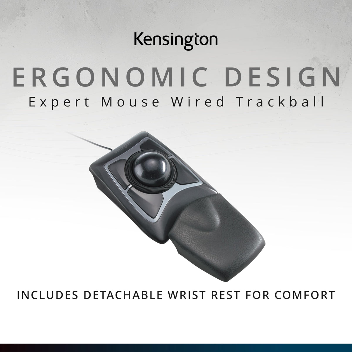 Black Silver Trackball Mouse Z3063