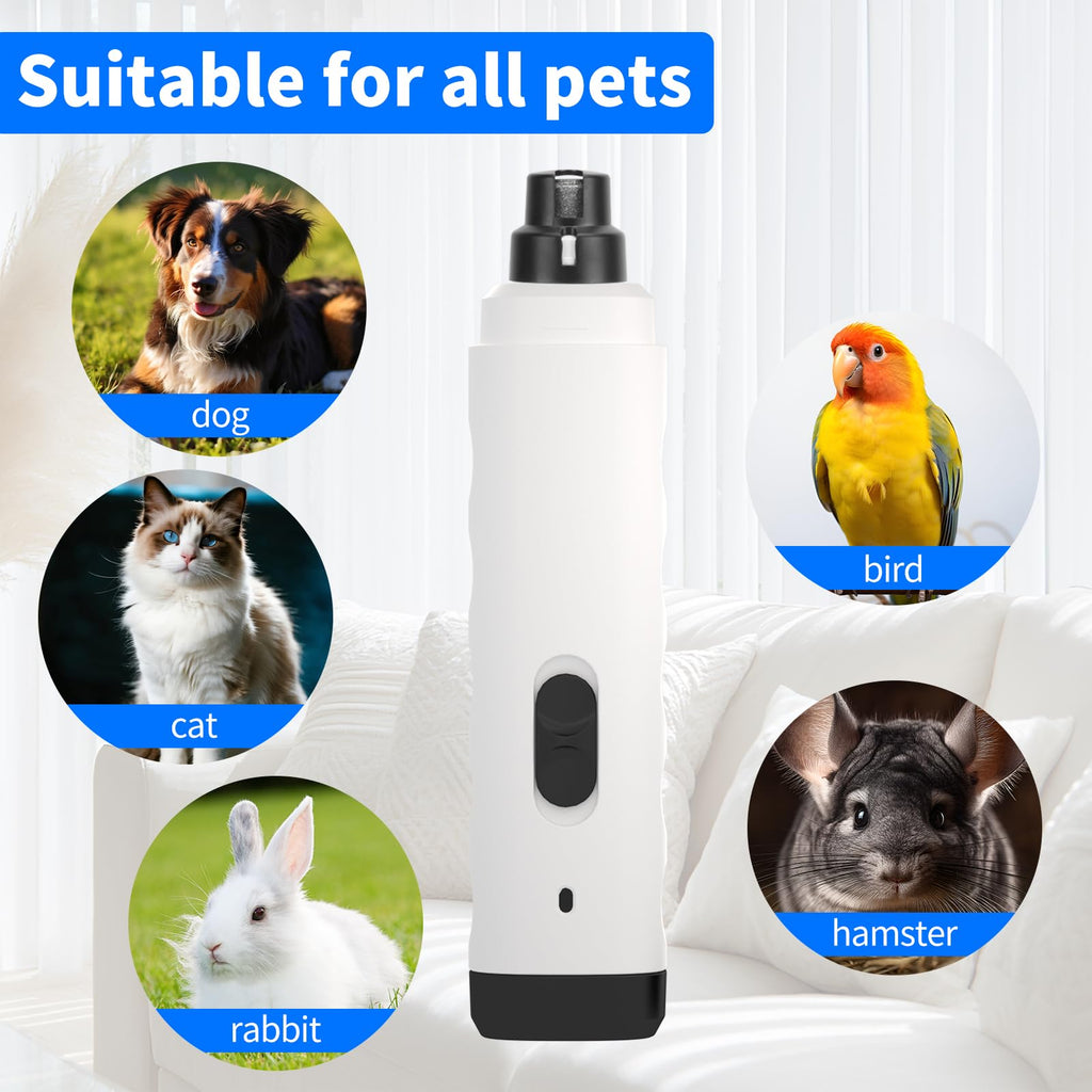 2-Speed Electric Rechargeable Pet Nail Grinder K37244
