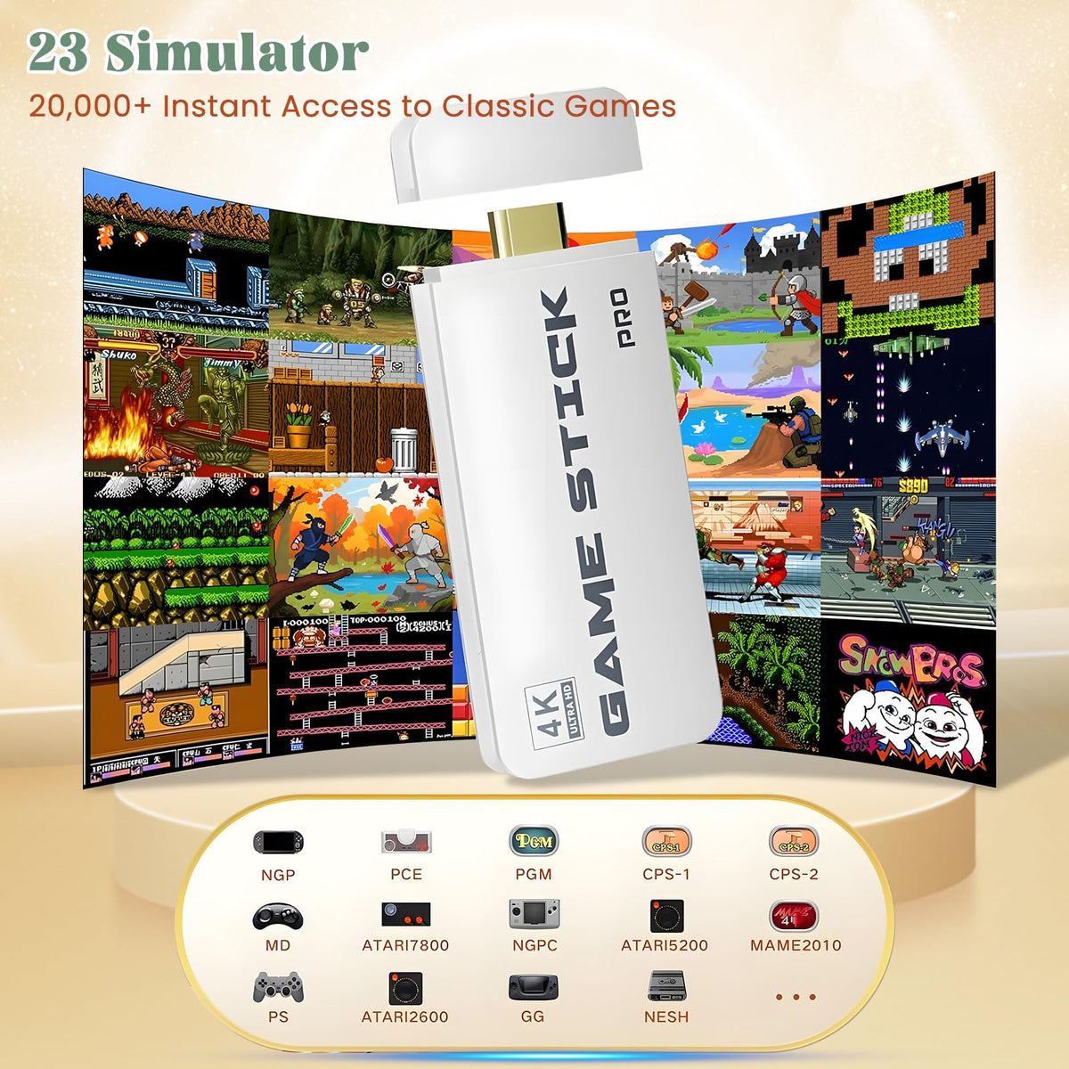 4K HDMI Retro Gaming Console B668950