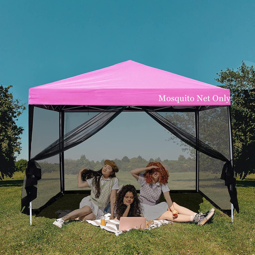 Mosquito Net with Zipper for Camping and Patio Gazebo F985432