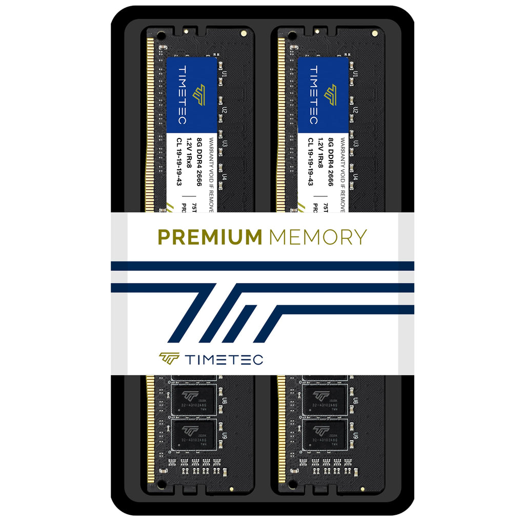 16GB Kit DDR4 2666MHz Desktop RAM 288-Pin Non-ECC UDIMM J266