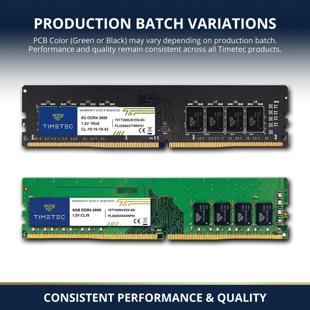 16GB Kit DDR4 2666MHz Desktop RAM 288-Pin Non-ECC UDIMM J266