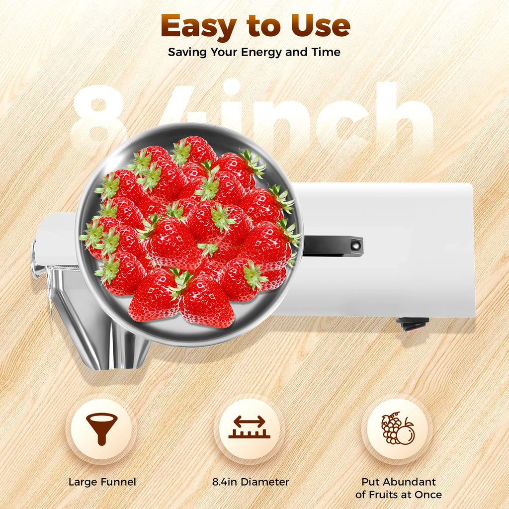 110v 450w Stainless Steel Electric Tomato Strainer T936417