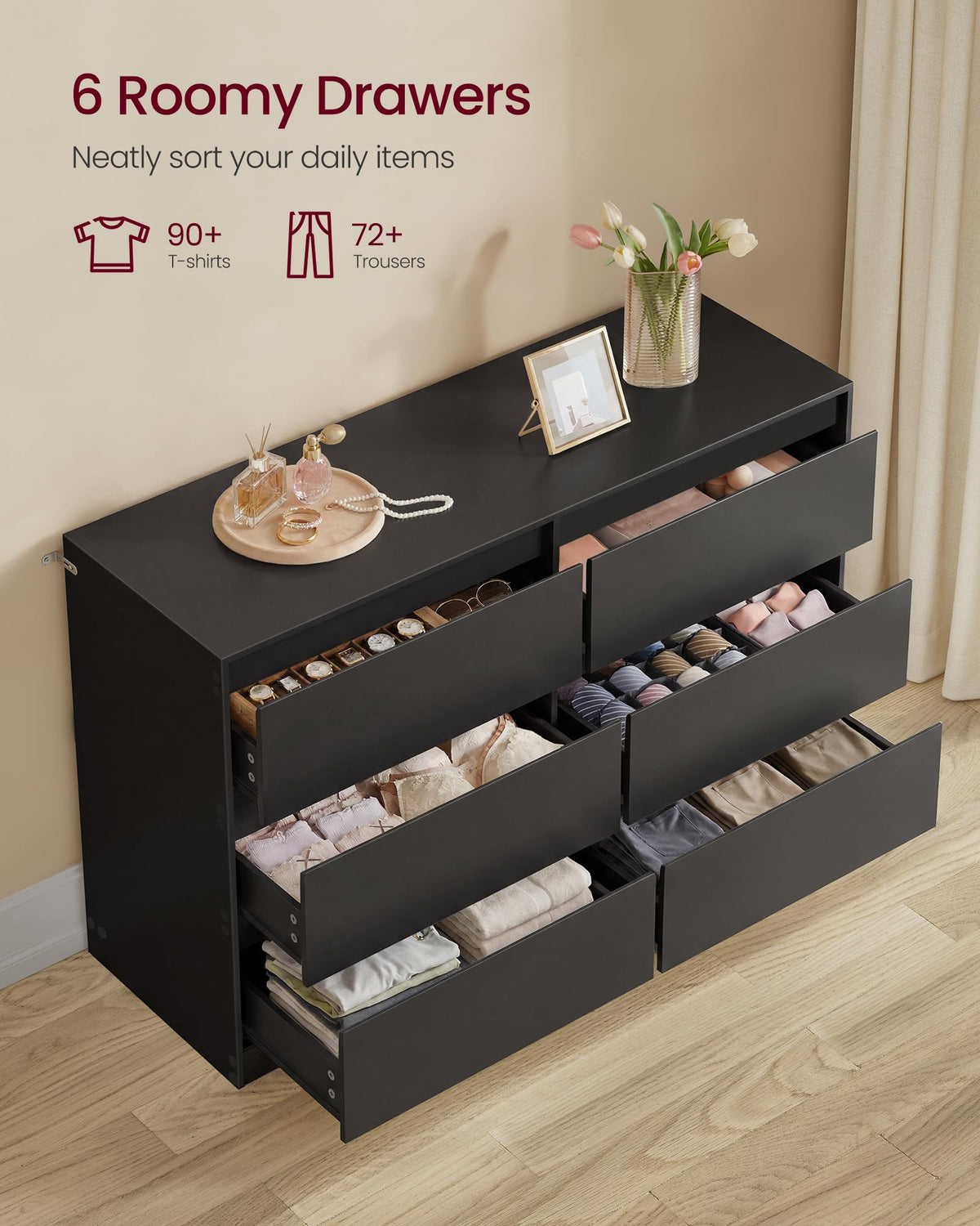 6 Drawer Dresser F71273