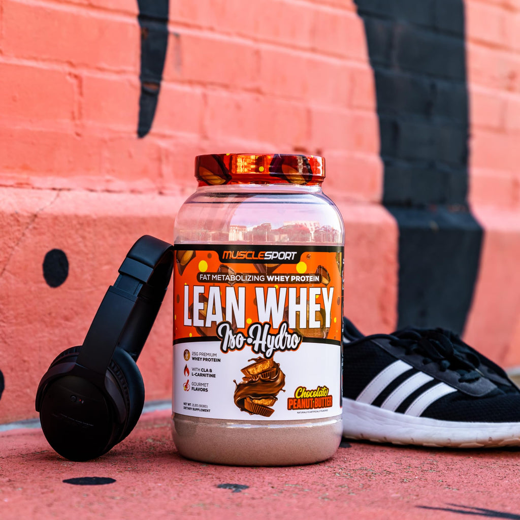 Whey Protein Isolate Powder 5lb Chocolate Peanut Butter V863
