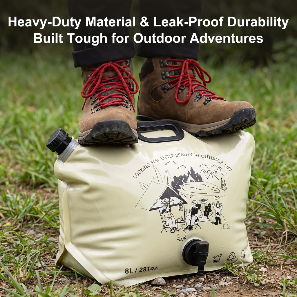 2.1 Gallon Collapsible Water Container with Spout A236125
