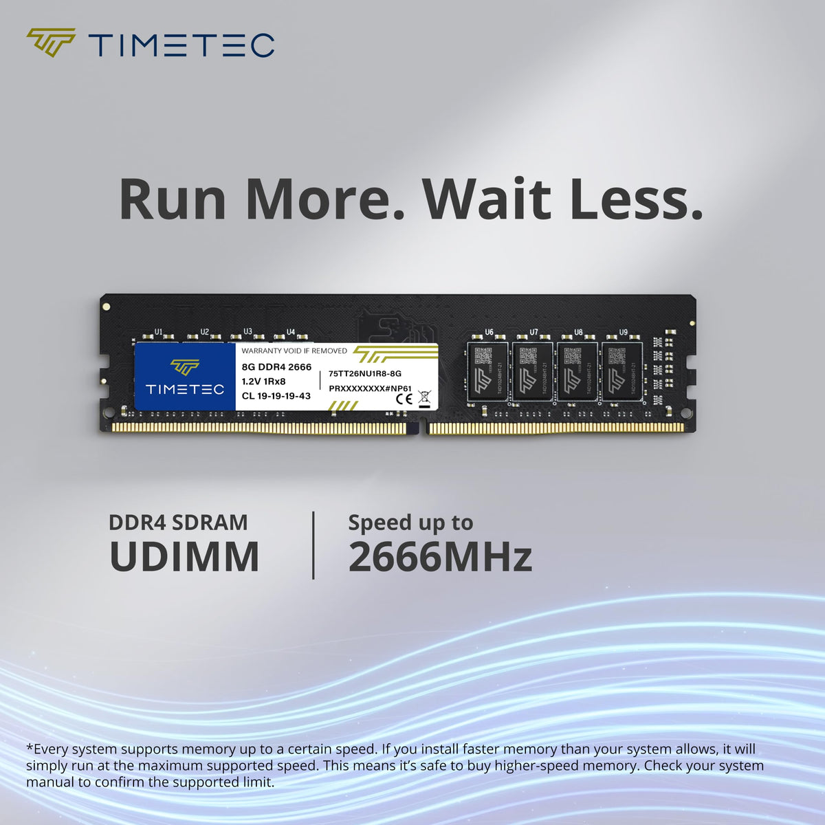 16GB Kit DDR4 2666MHz Desktop RAM 288-Pin Non-ECC UDIMM J266