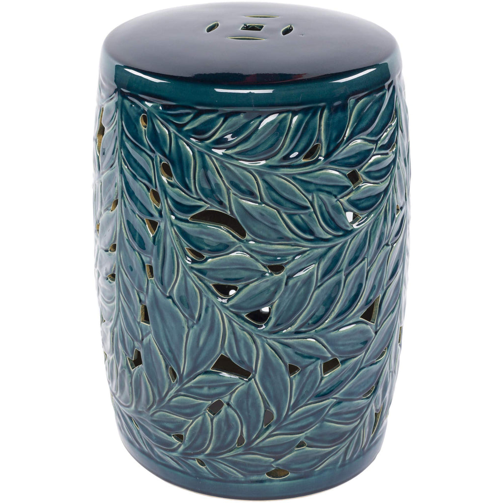 Teal Indoor/Outdoor Garden Stool Q308992