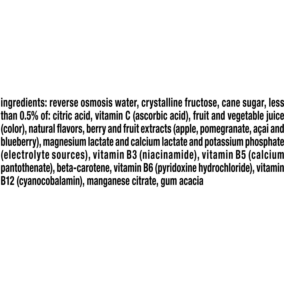 20 fl oz 24 Pack Vitamin Water Y20899