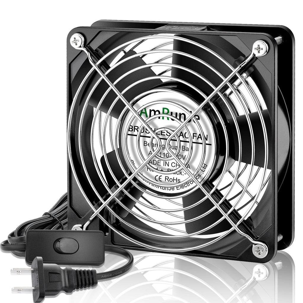 120mm x 25mm AC Ball Bearing Computer Fan K978