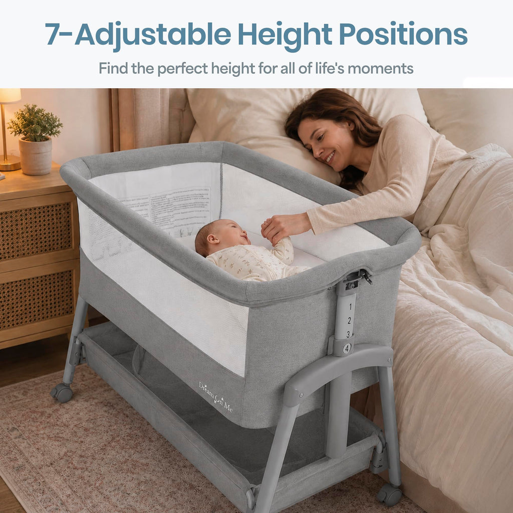 Foldable Portable Bassinet - Gray U41568
